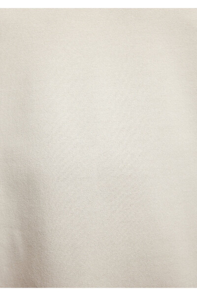 Beige Basic Sweatshirt 0s10108-70187 - 6