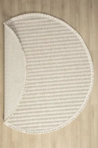 Beige Brown Round Woven Carpet Living Room Kitchen Hallway Runner Woven Machine Carpet 0019 APARTMENT-Beige 31 