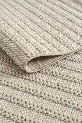 Beige Brown Woven Carpet Rug Living Room Kitchen Hallway Runner Woven Machine Carpet 0019-Beige 20 - 6