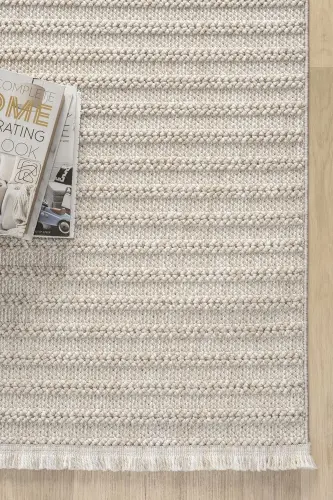 Beige Brown Woven Carpet Rug Living Room Kitchen Hallway Runner Woven Machine Carpet 0019-Beige 20 - 8