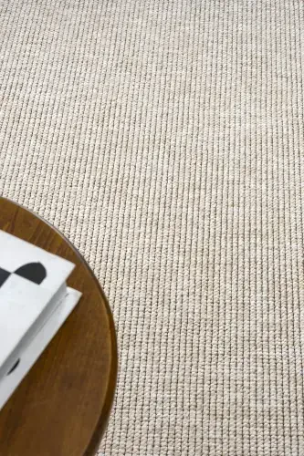 Beige Fringed Modern Woven Carpet Living Room Bedroom Hallway Rug Runner Beige-Beige - 7