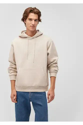 Beige Hooded Sweatshirt 0s10201-70144 - MAVI (1)