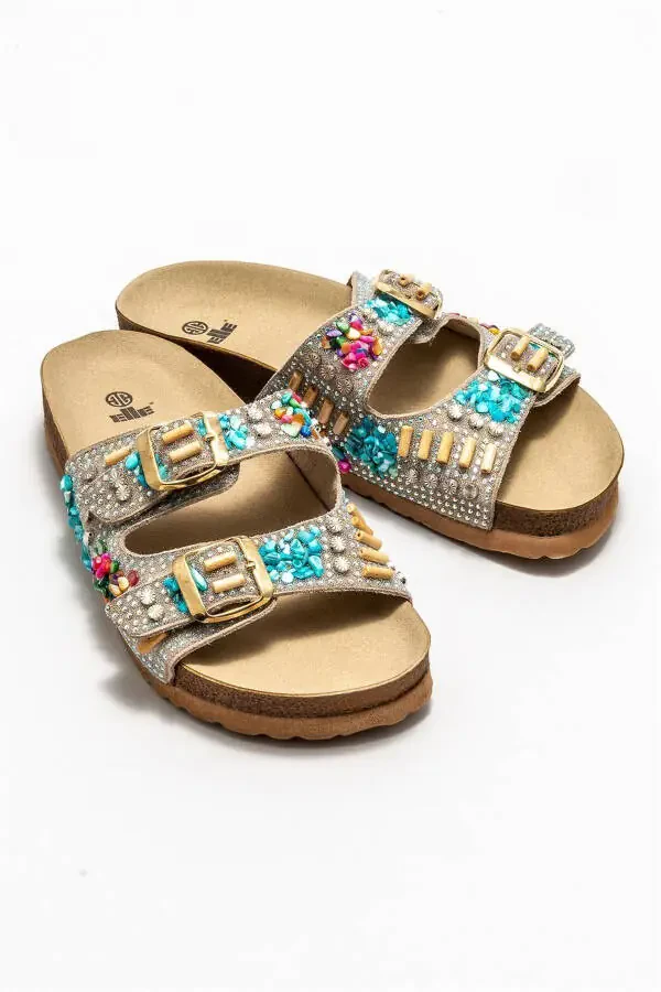 Beige Jows Women's Slipper - 2