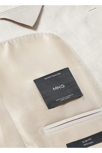 Beige Men's Blazer 57040554 - 8