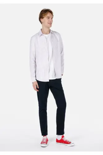 Beige men's shirt - 3