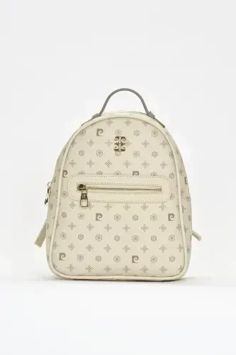 Beige Monogram Women's Backpack 05PO22Y1541-Beige Monogram - PIERRE CARDIN (1)