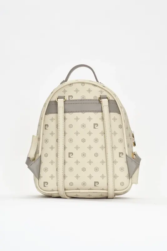 Beige Monogram Women's Backpack 05PO22Y1541-Beige Monogram - 6