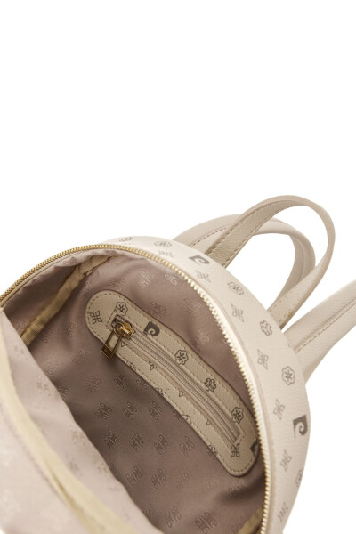 Beige Monogram Women's Backpack 05PO22Y1577 - 5