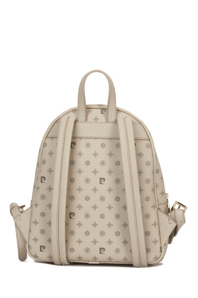 Beige Monogram Women's Backpack 05PO22Y1577 - 6