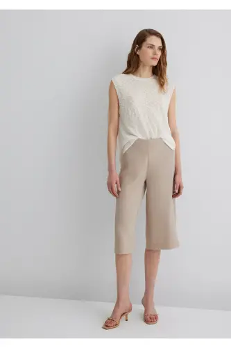 Beige Pants 1010794-82393-Beige - 1