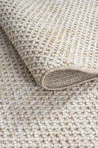 Beige Soft Touch Washable Carpet Living Room Sitting Room Kitchen Hallway Runner Woven Machine Carpet 0012-Beige 3 - ELIZ HOME (1)