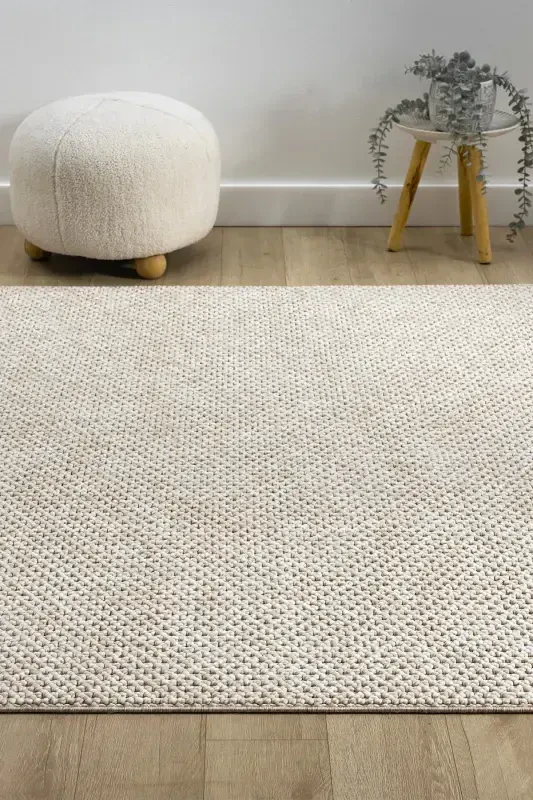 Beige Soft Touch Washable Carpet Living Room Sitting Room Kitchen Hallway Runner Woven Machine Carpet 0012-Beige 3 - 8