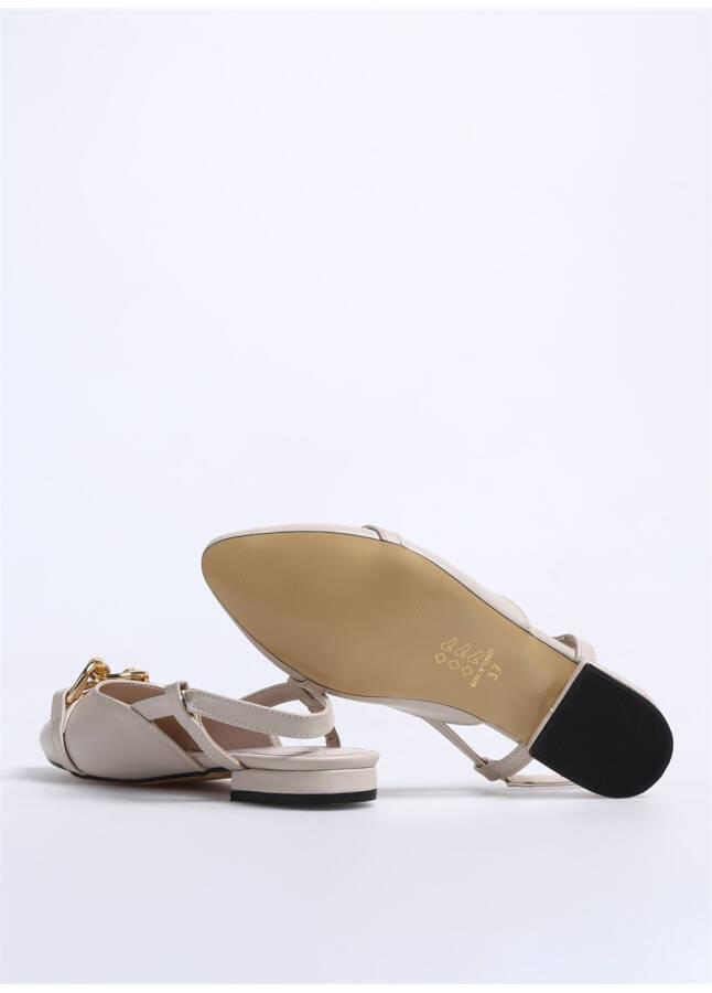 Beige Women's Ballerinas, BOELE brand - 9