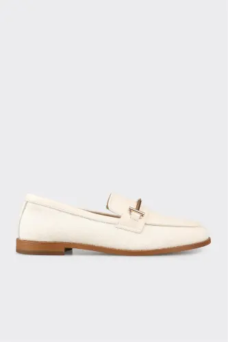 Beige Women's Casual Shoes-Beige - 1