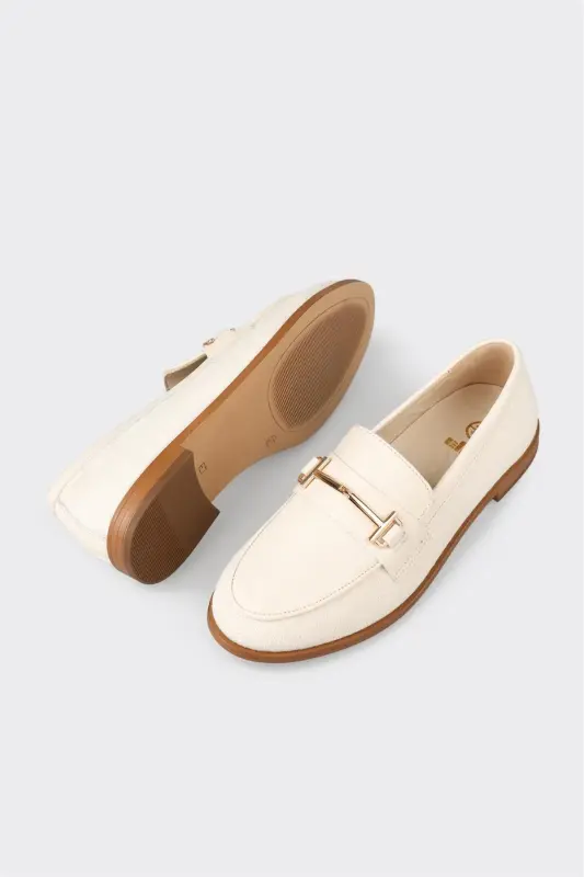 Beige Women's Casual Shoes-Beige - 3