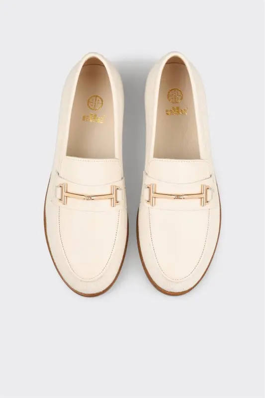 Beige Women's Casual Shoes-Beige - 4