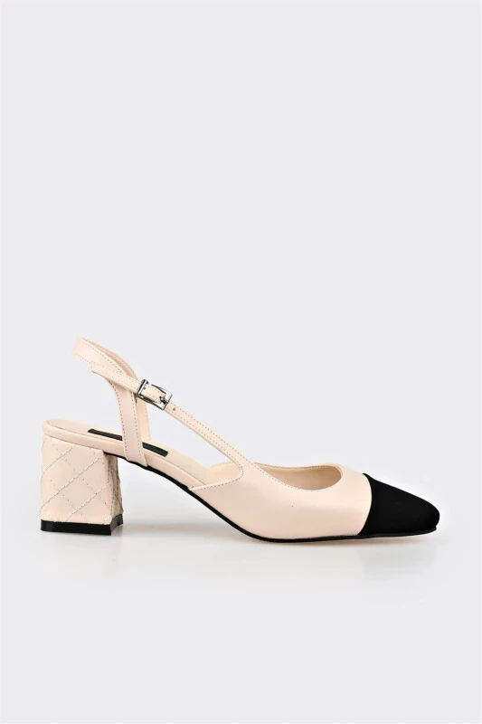 Beige Women's Heels - Elle