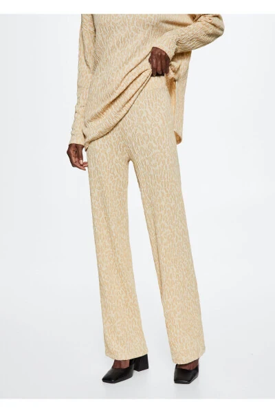 Beige Women's Pants 37067748 - 2