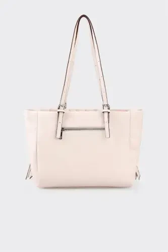 Beige Women's Shoulder Bag - ELLE (1)