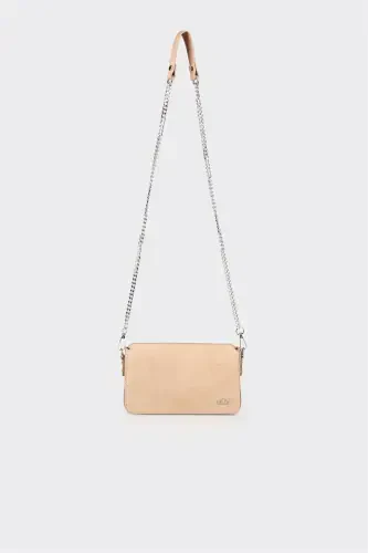 Beige Women's Shoulder Bag - ELLE (1)