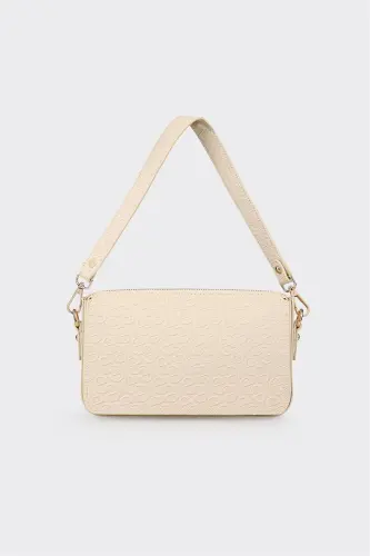 Beige Women's Shoulder Bag-Beige - 3