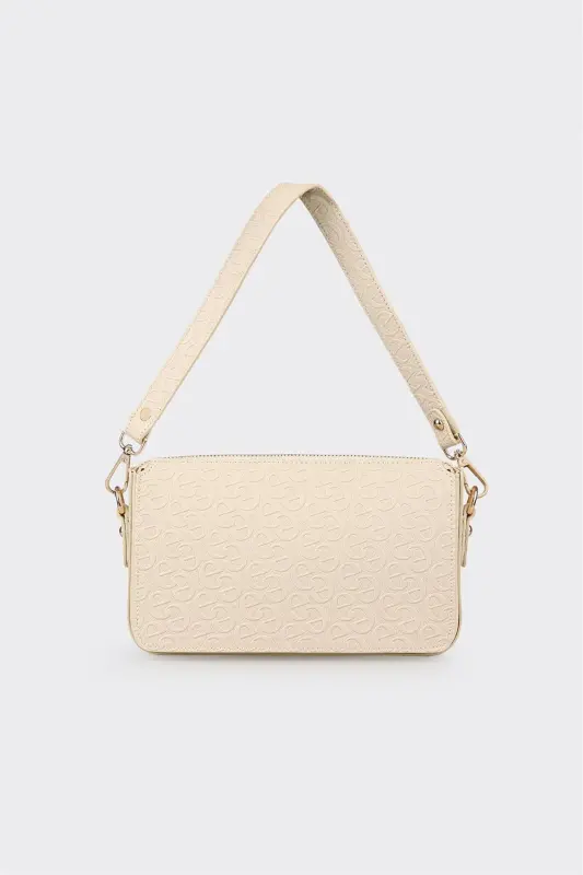 Beige Women's Shoulder Bag-Beige - 3