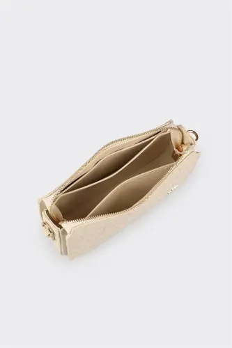 Beige Women's Shoulder Bag-Beige - 4
