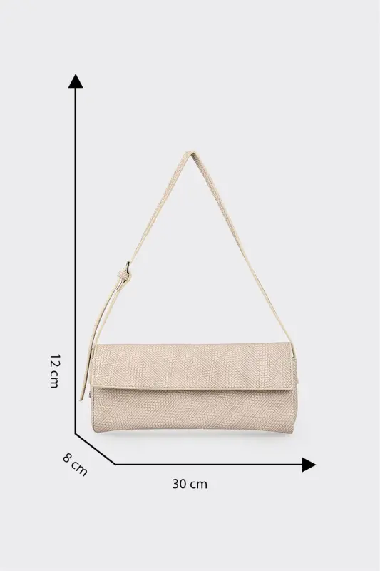 Beige Women's Shoulder Bag-Beige - 5