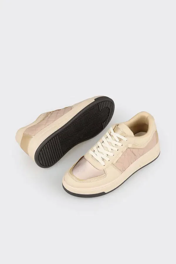 Beige Women's Sneaker PORTGAS - 2