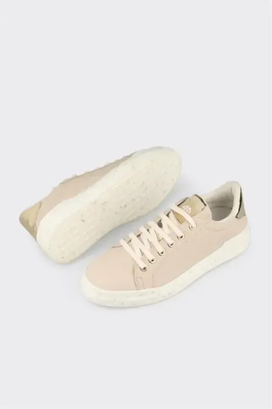 Beige Women's Sneakers - 3