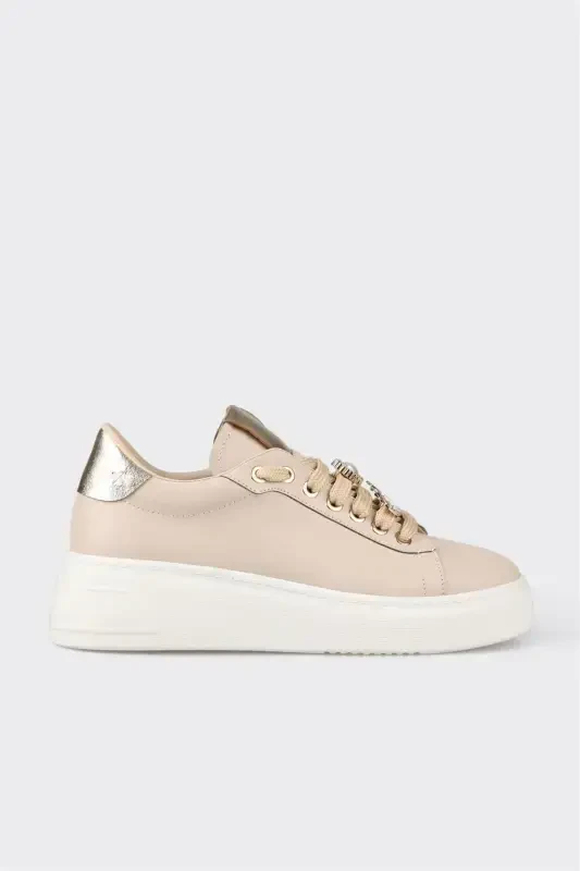 Beige Women's Sports Shoes - ELLE