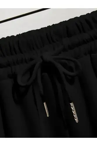 bej 23 bosma alt ust shortli oversize takım-bej - 3