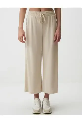 Bej Bol Paça Rahat Jogger Shim - Bej - 4