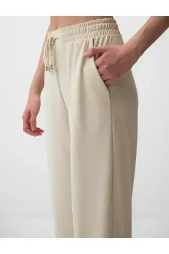 Bej Bol Paça Rahat Jogger Shim - Bej - 5