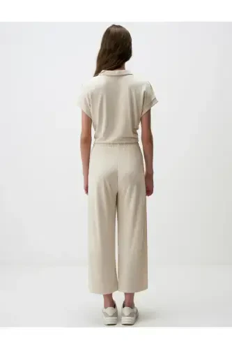 Bej Bol Paça Rahat Jogger Shim - Bej - 6