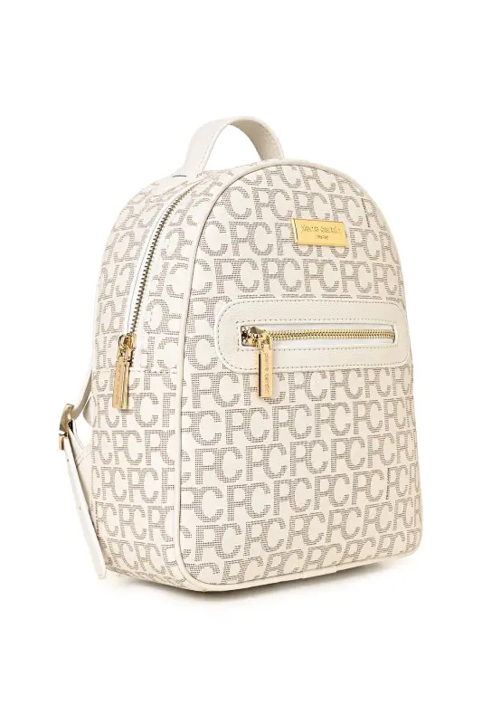 Bej Büyük Alfabe Kadın Sırt Cantası 05PO22Y1541-Bej - 2