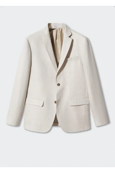 Bej Erkaklar Blazer 57040554 - 3