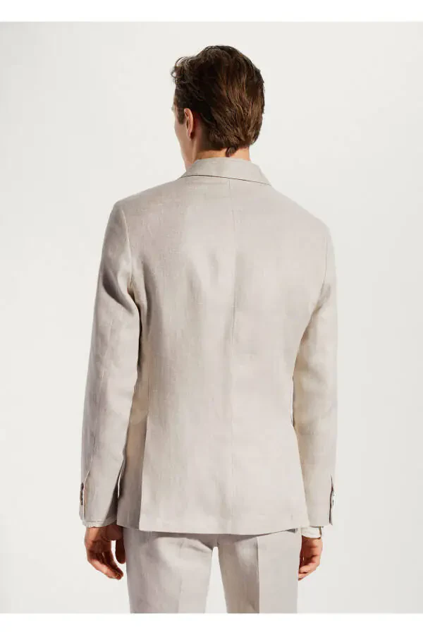 Bej Erkaklar Blazer 57040554 - 9