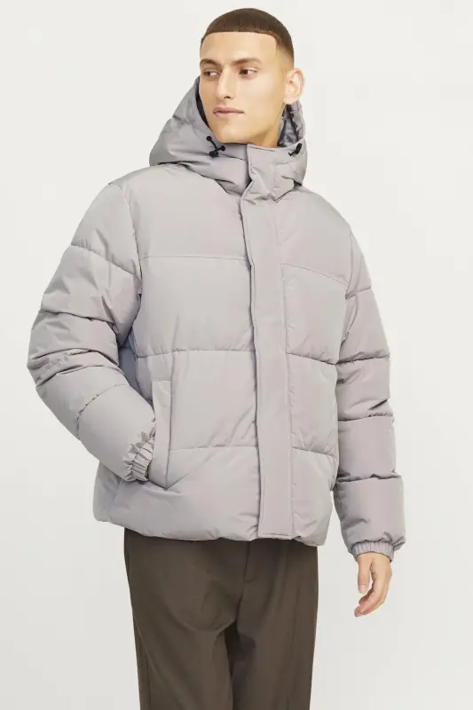 Bej Erkaklar Ko'ylagi 12256974_JJEBRADLEY PUFFER HOOD SN - 4