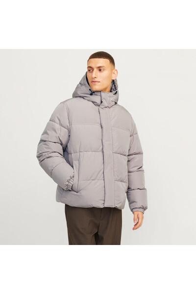 Bej Erkek Mont 12256974_JJEBRADLEY PUFFER HOOD SN - 1