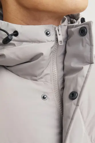 JJEBRADLEY PUFFER HOOD SN - Bej - 6