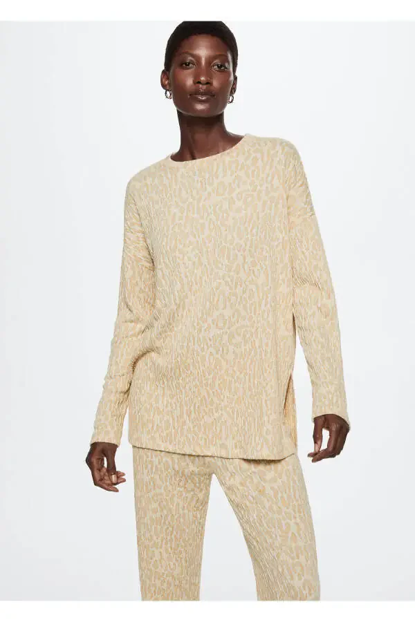 Bej Kadın Pantolon 37067748 - 5