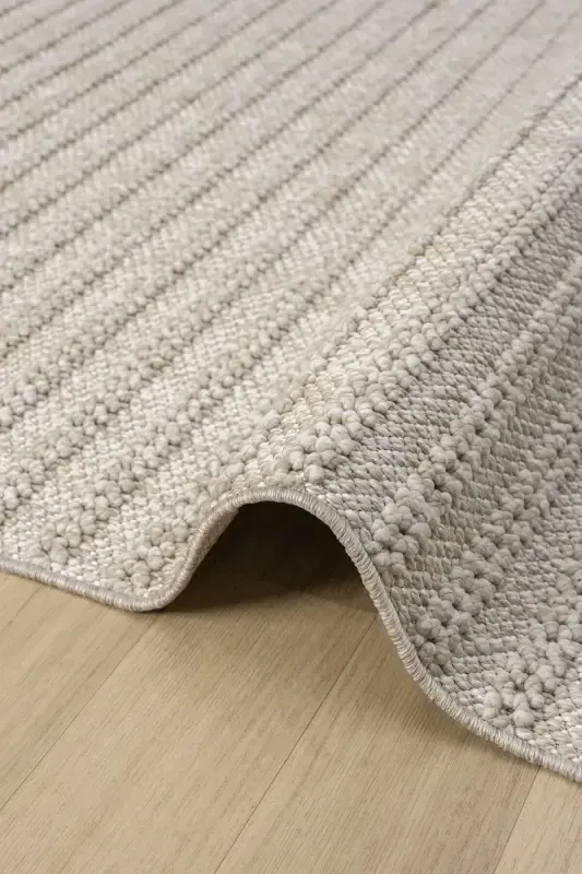 Bej Kahverengi Dokuma Halı Kilim Salon Mutfak Koridor Yolluk Dokuma Makine Halısı 0019-Bej 20 - 1