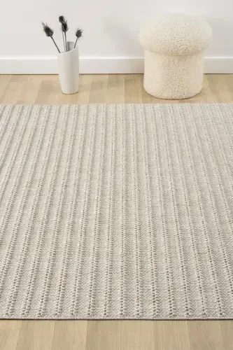 Bej Kahverengi Dokuma Halı Kilim Salon Mutfak Koridor Yolluk Dokuma Makine Halısı 0019-Bej 20 - 2