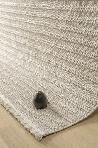 Bej Kahverengi Dokuma Halı Kilim Salon Mutfak Koridor Yolluk Dokuma Makine Halısı 0019-Bej 20 - 4