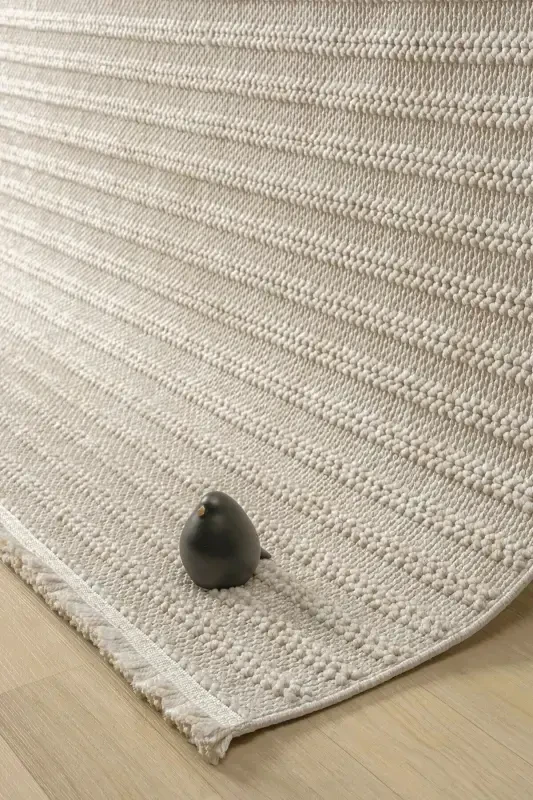 Bej Kahverengi Dokuma Halı Kilim Salon Mutfak Koridor Yolluk Dokuma Makine Halısı 0019-Bej 20 - 4