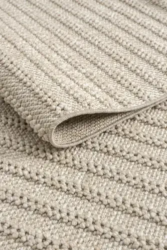 Bej Kahverengi Dokuma Halı Kilim Salon Mutfak Koridor Yolluk Dokuma Makine Halısı 0019-Bej 20 - 6