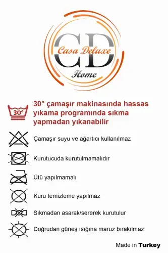 Bej Oval Peluş Yumshoq Yuviladigan Sirpanmaydigan Dot Taban Antibakterial Salon Koridor Bolalar Gilami-Bej - 1