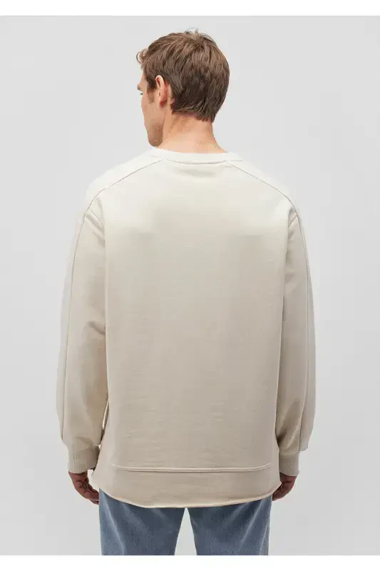 Bej rangli bisiklet yoqasi sviter, 0S10161-70322 - 4