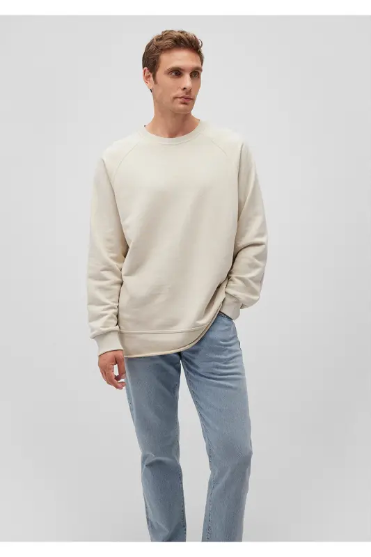 Bej rangli bisiklet yoqasi sviter, 0S10161-70322 - 2